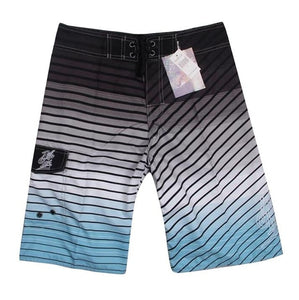 Pantalones cortos informales de verano para hombre, nuevos pantalones cortos impermeables para la playa, transpirables, cintura elástica, pantalones cortos casuales a la moda para hombre