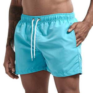 Pocket Swimming Shorts For Men Swimwear Man Swimsuit Swim Trunks Summer Bathing Beach Wear Surf  beach Short board pants Boxer