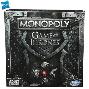 Hasbro Monopoly Game of Thrones Collector's Edition Board Game Play For Adult Family Gaming Education Toy