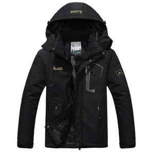 Inverno parka homens windbreak plus veludo grosso quente à prova de vento casacos de pele masculino militar com capuz anorak jaquetas de inverno masculino