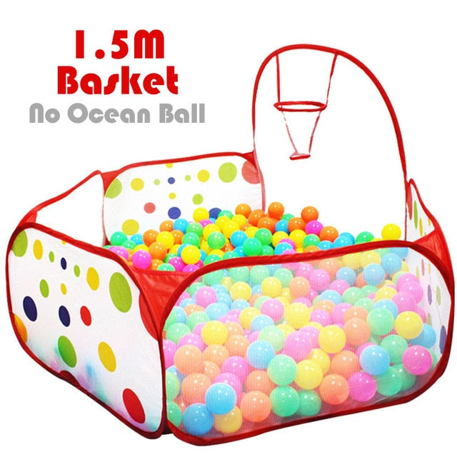 Ocean Ball Pit Baby Playpen Children Toy Tent Ball Pool with Basket Outdoor Toys for Children Ballenbak