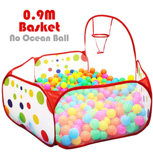 Ocean Ball Pit Baby Playpen Children Toy Tent Ball Pool with Basket Outdoor Toys for Children Ballenbak