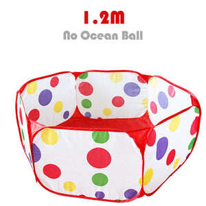 Ocean Ball Pit Baby Playpen Children Toy Tent Ball Pool with Basket Outdoor Toys for Children Ballenbak