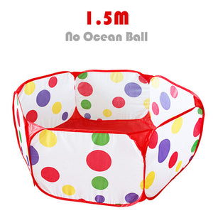 Ocean Ball Pit Baby Playpen Children Toy Tent Ball Pool with Basket Outdoor Toys for Children Ballenbak