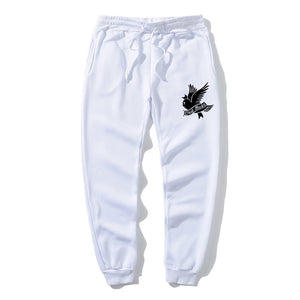 Calças de lã de qualidade travis scott astroworld carta impressa dos homens das mulheres calças de jogging hip hop streetwear masculino sweatpants