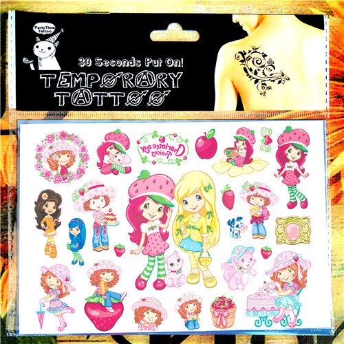 Children Cartoon Temporary Tattoo Sticker Novelty Cosplay Gag Toys for Princess Sofia Elsa Snow White Fans Waterproof 2-3 Days