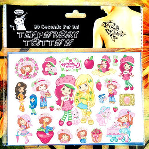 Children Cartoon Temporary Tattoo Sticker Novelty Cosplay Gag Toys for Princess Sofia Elsa Snow White Fans Waterproof 2-3 Days